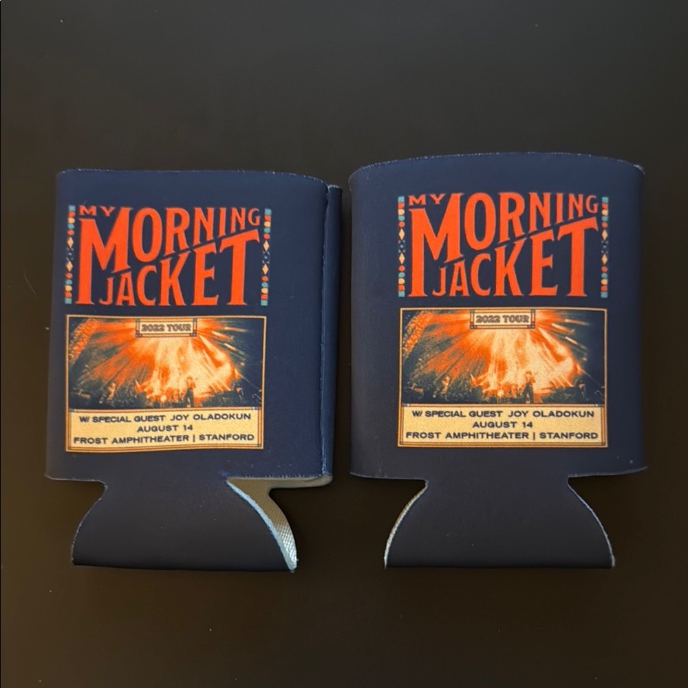 My Morning Jacket 2022 tour can koozies x2